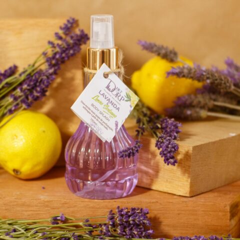 Body splash lavanda e limão siciliano