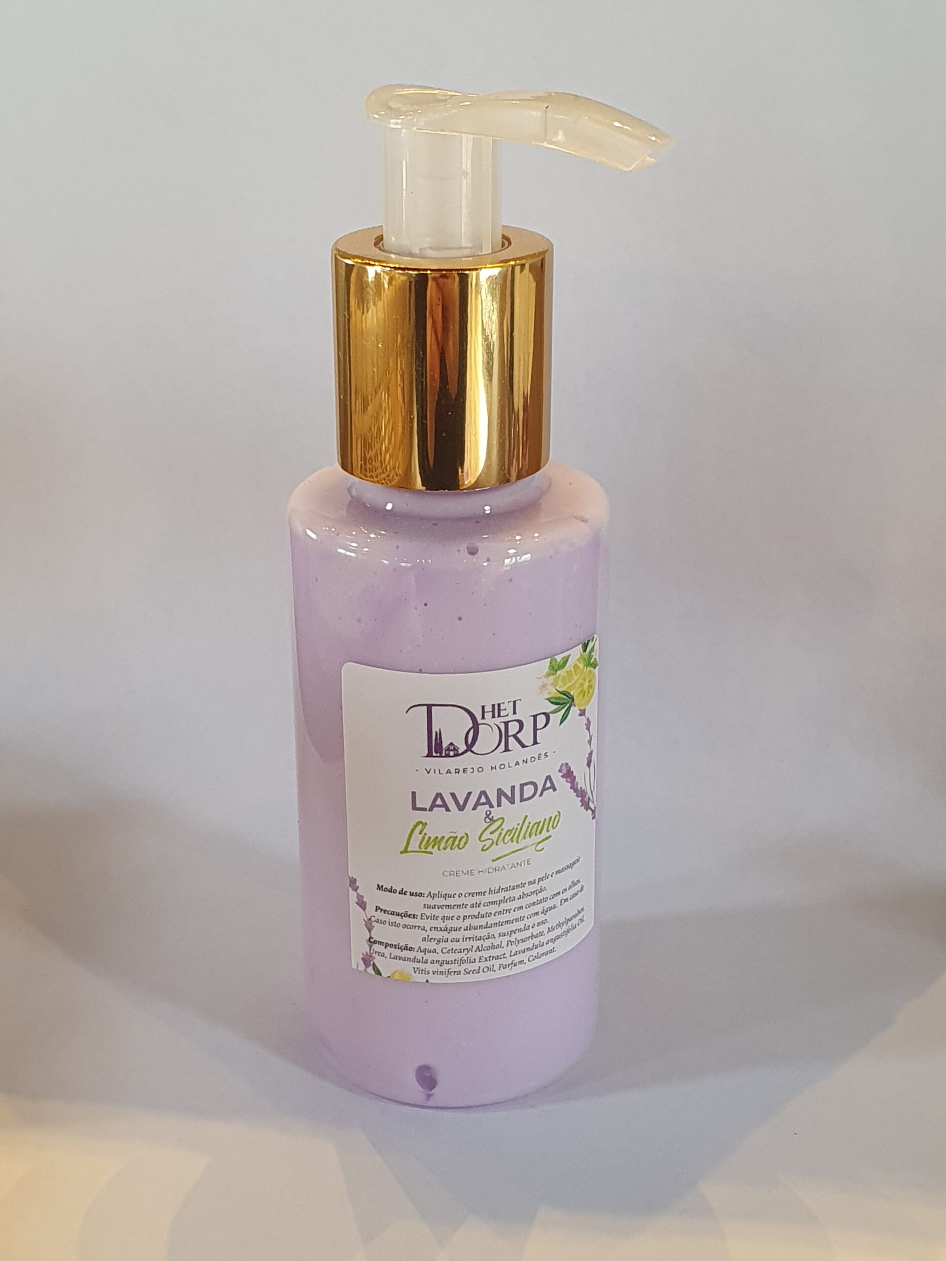 Creme hidratante de lavanda e limão siciliano - Imagem 2