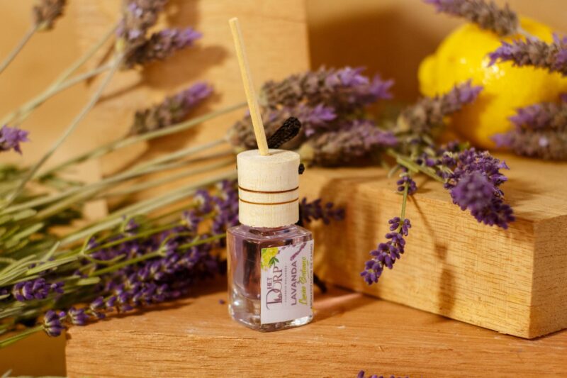 Difusor para carro de Lavanda e Limão Siciliano