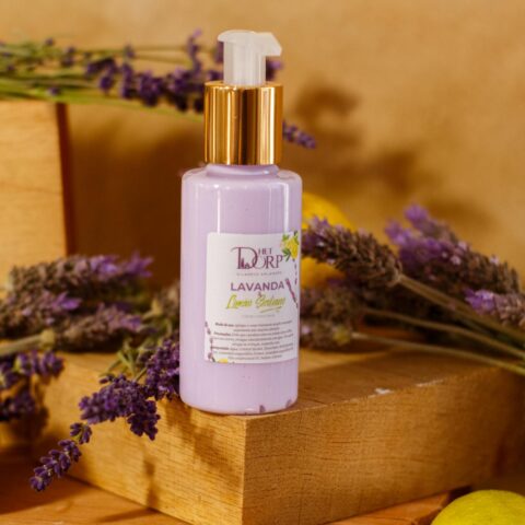 Creme hidratante de lavanda e limão siciliano