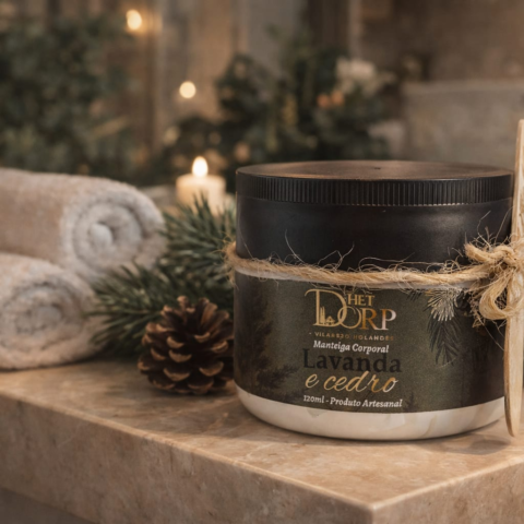 Manteiga Corporal Lavanda e Cedro