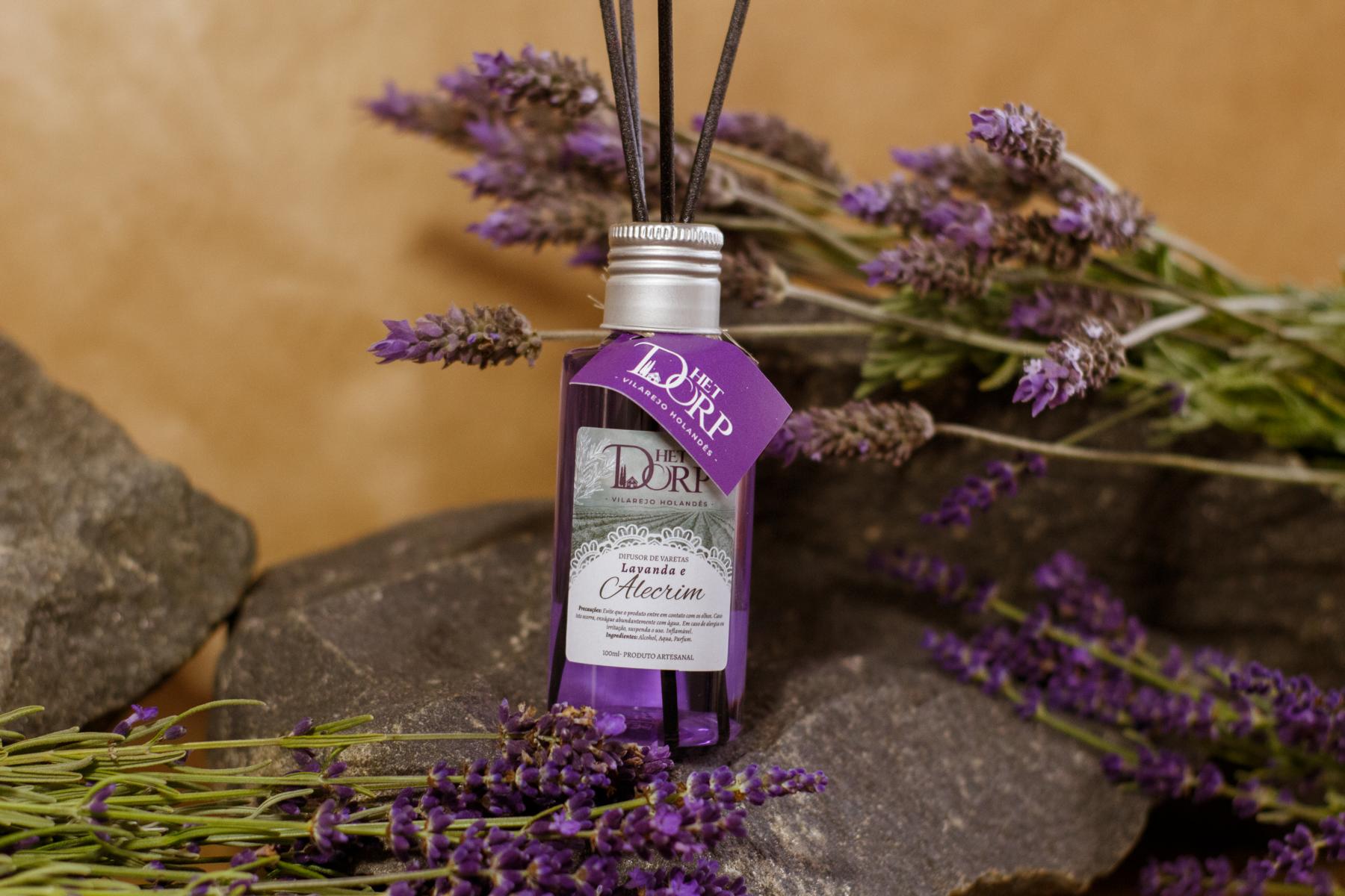Difusor de varetas Lavanda e Alecrim