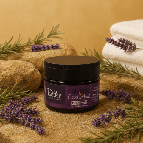 Manteiga Corporal Lavanda e Castanha