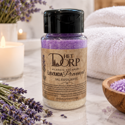 Sal esfoliante de Lavanda Provençal